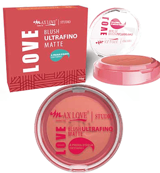 Blush Ultrafino A Prova D'agua 50 ao 55 Max Love