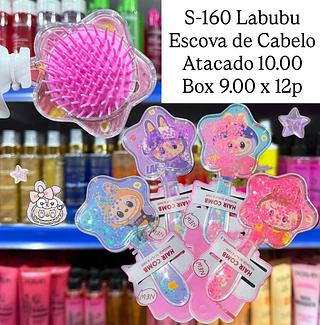 Escova de Cabelo Labubu